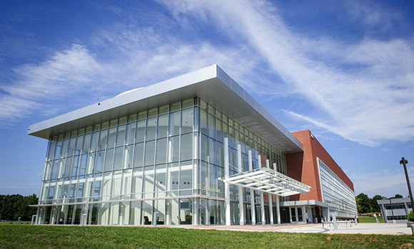Exterior shot of Joint School of Nanoscience and Nanoengineering