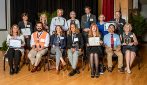 Photo of the Faculty Awards recipients