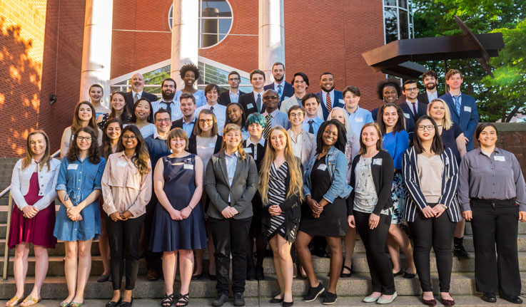 Prestigious Phi Beta Kappa welcomes 55 Spartan initiates - UNC Greensboro