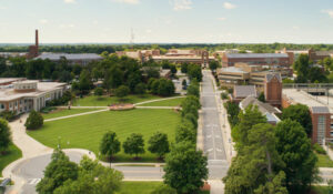 Photo of the UNCG campus