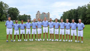 Photo of the golf team