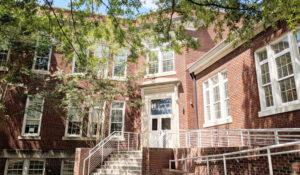 Photo of the dance building exterior