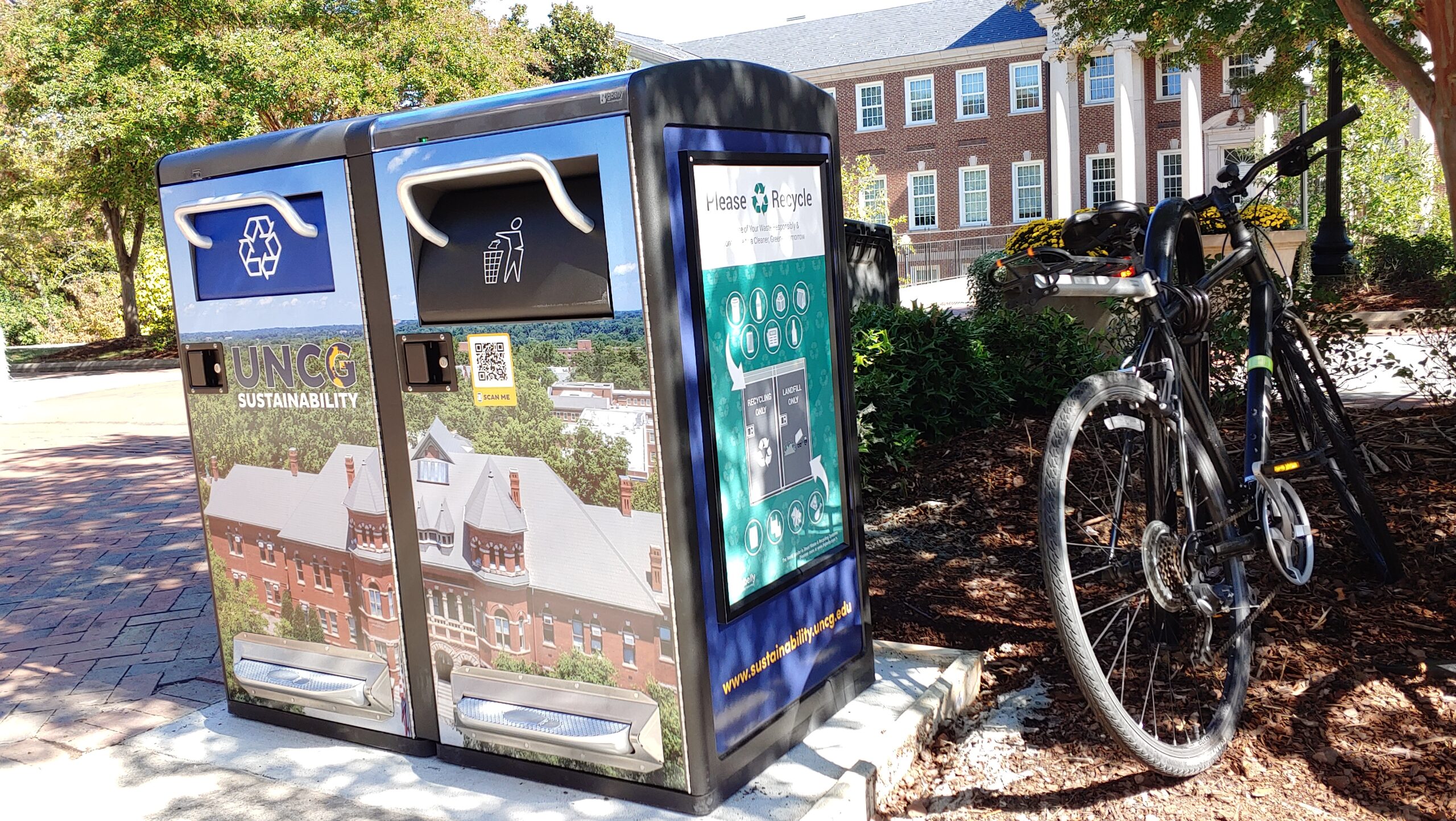 Featured Image for Big Belly receptacles now at UNCG