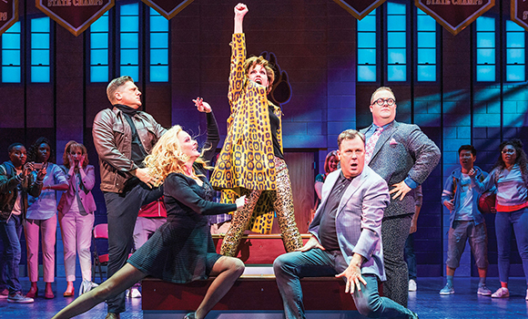 Photo of Beth Leavel performing on stage