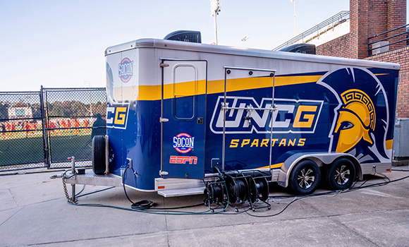Exterior photo of streaming truck