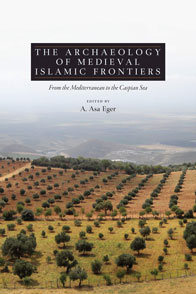 book cover with olive trees