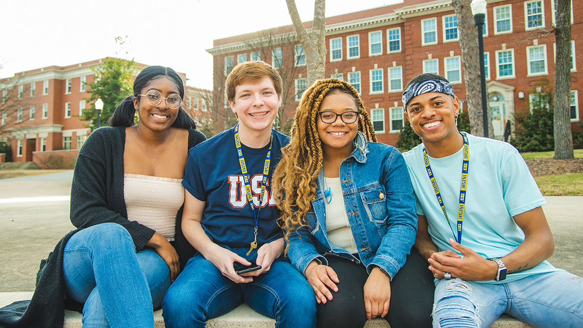 Photo of group of students