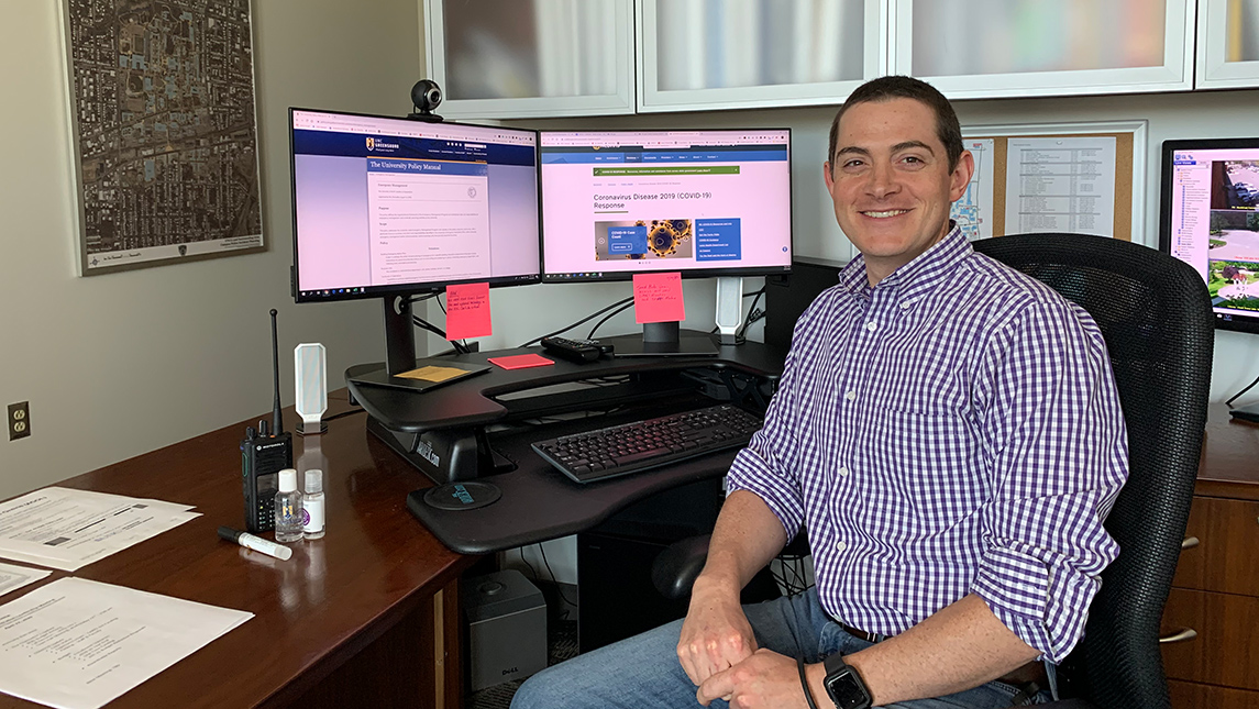 Photo of Zachary Smith at home office