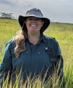 Portrait of Sally Koerner in field
