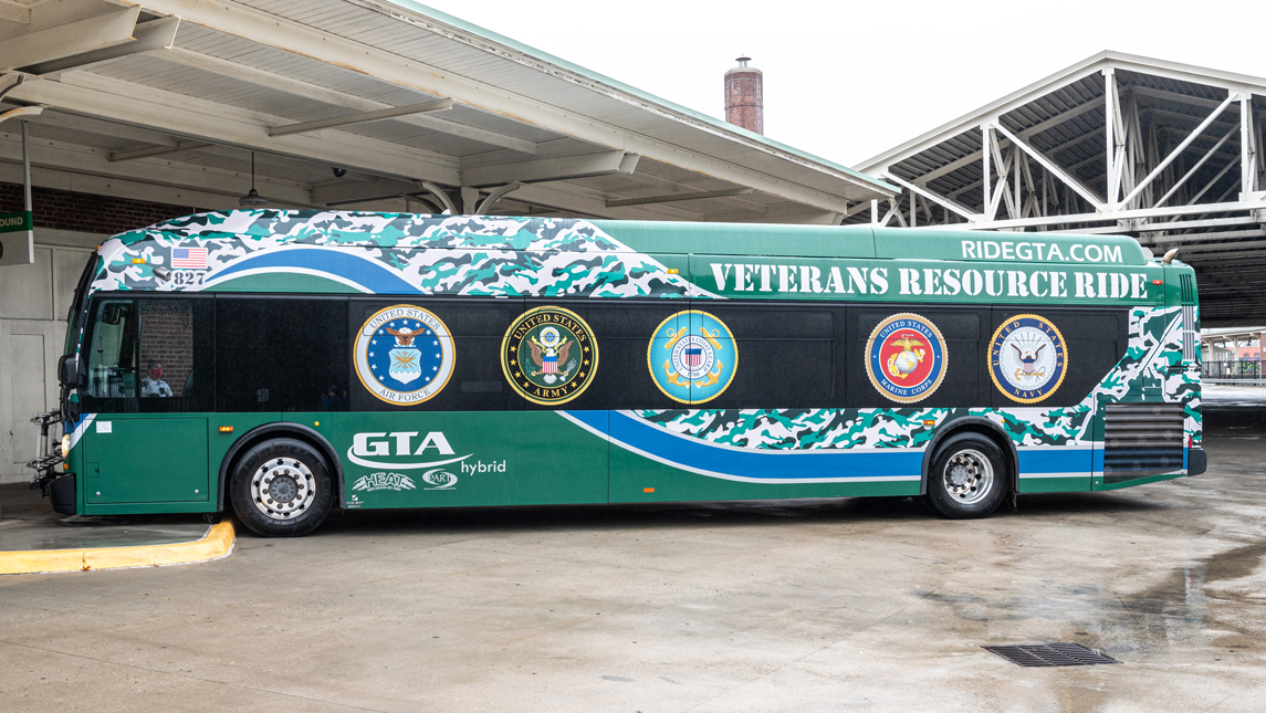 GTA's Veterans Resource Ride, a mobile resource center launched in early November