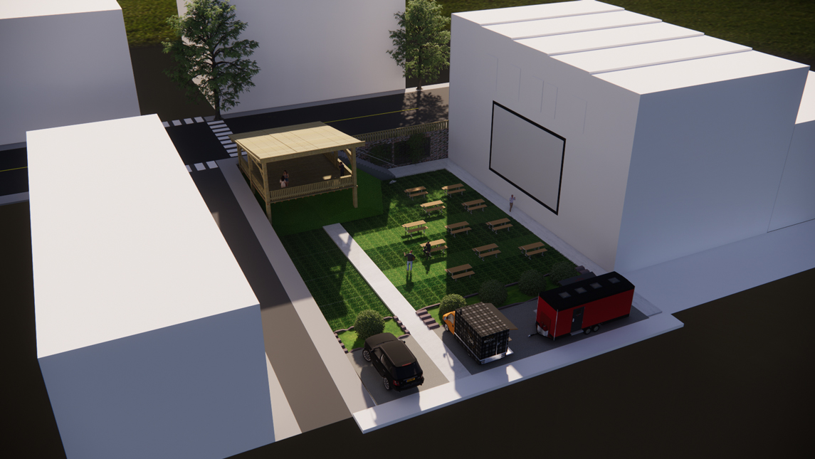 outdoor entertainment venue design