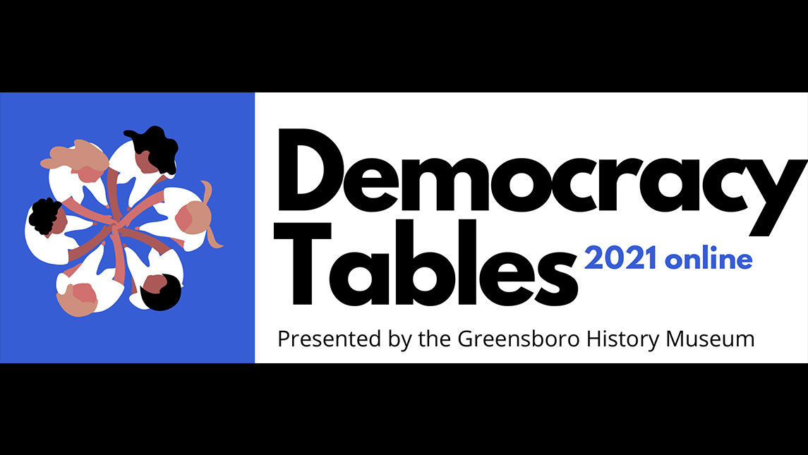 Democracy Tables promotional graphic