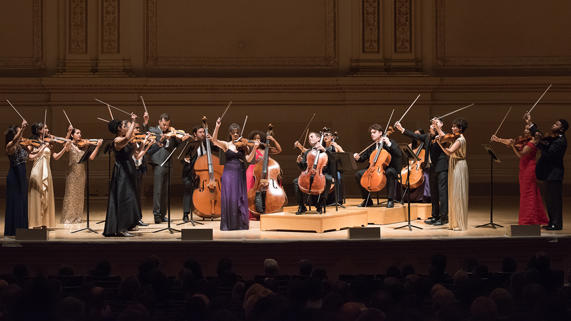 Sphinx Virtuosi performing on stage