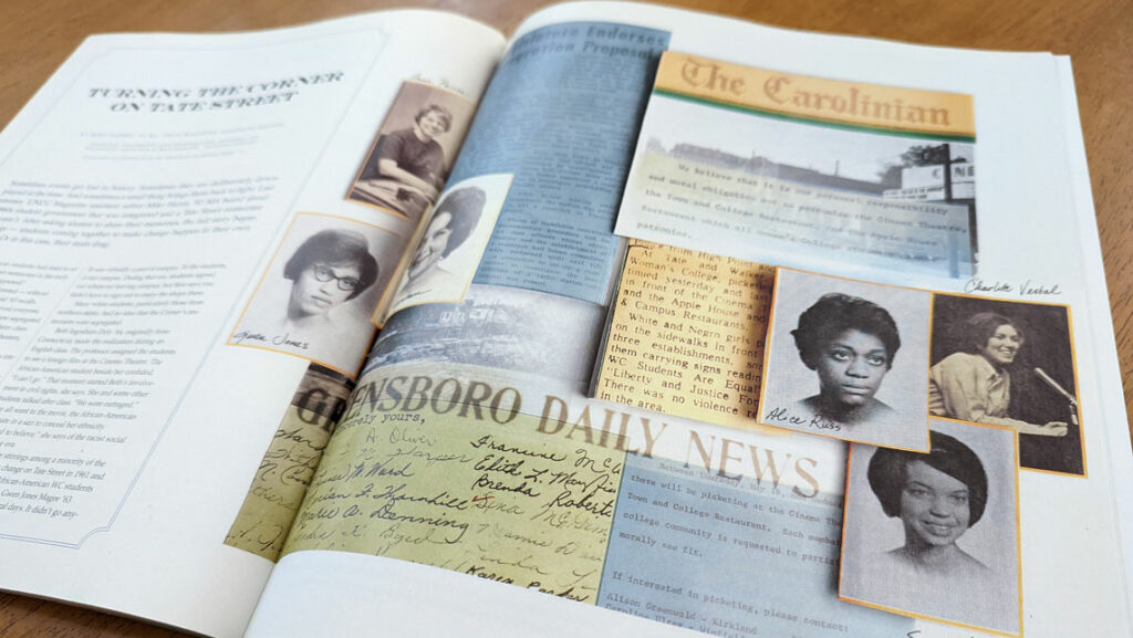 a magazine article about civil rights history