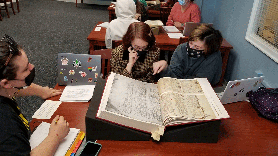 Featured Image for Making Medieval manuscripts in English class