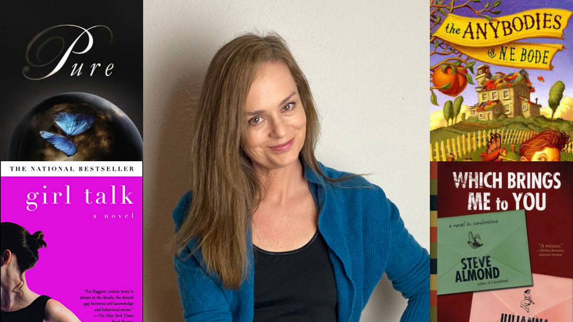 Julianna Baggott with novel titles