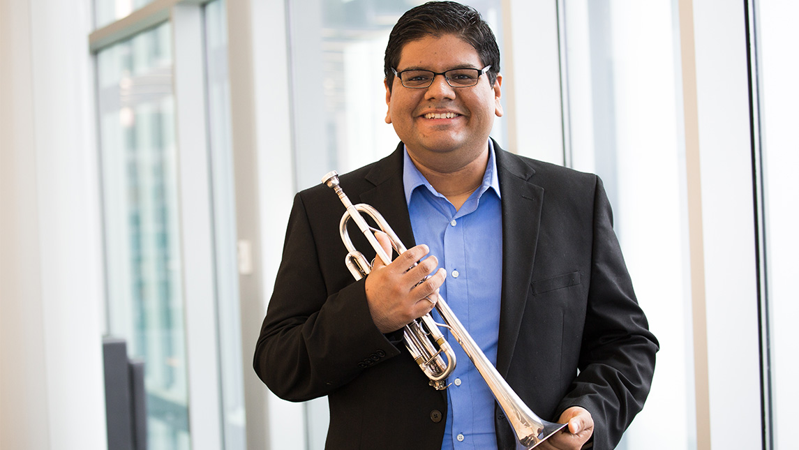 Featured Image for A different beat: Doctoral student creates Latin jazz youth orchestra