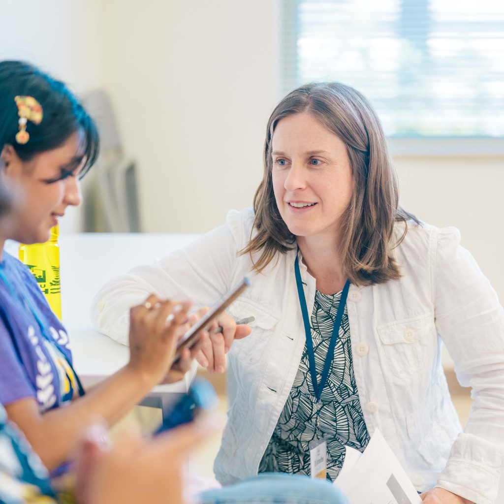 CHANCE campers engage in class sessions with UNCG professors.
