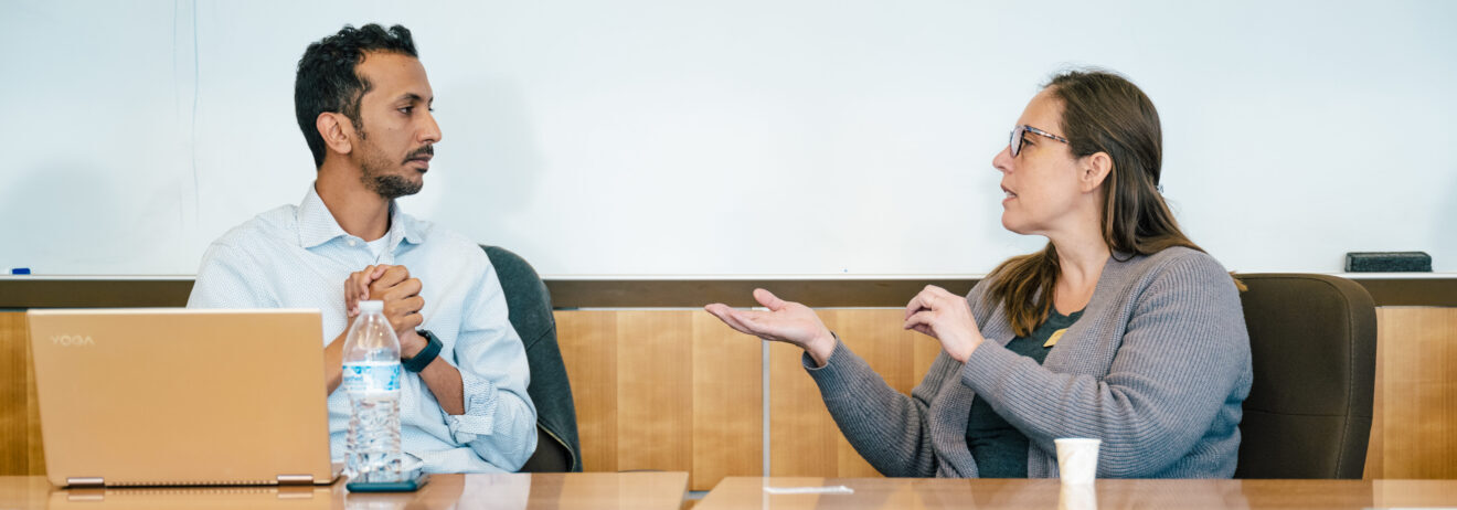 Participants at the WeBelong: Creating Community discussion among SES Doctoral Students