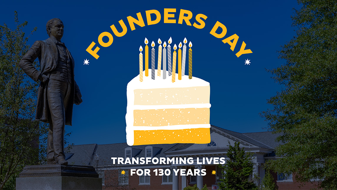 Founders Day poster.