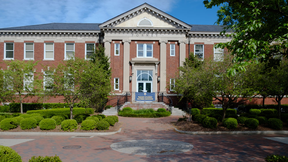 Exterior of the Forney Building on UNCG’s campus