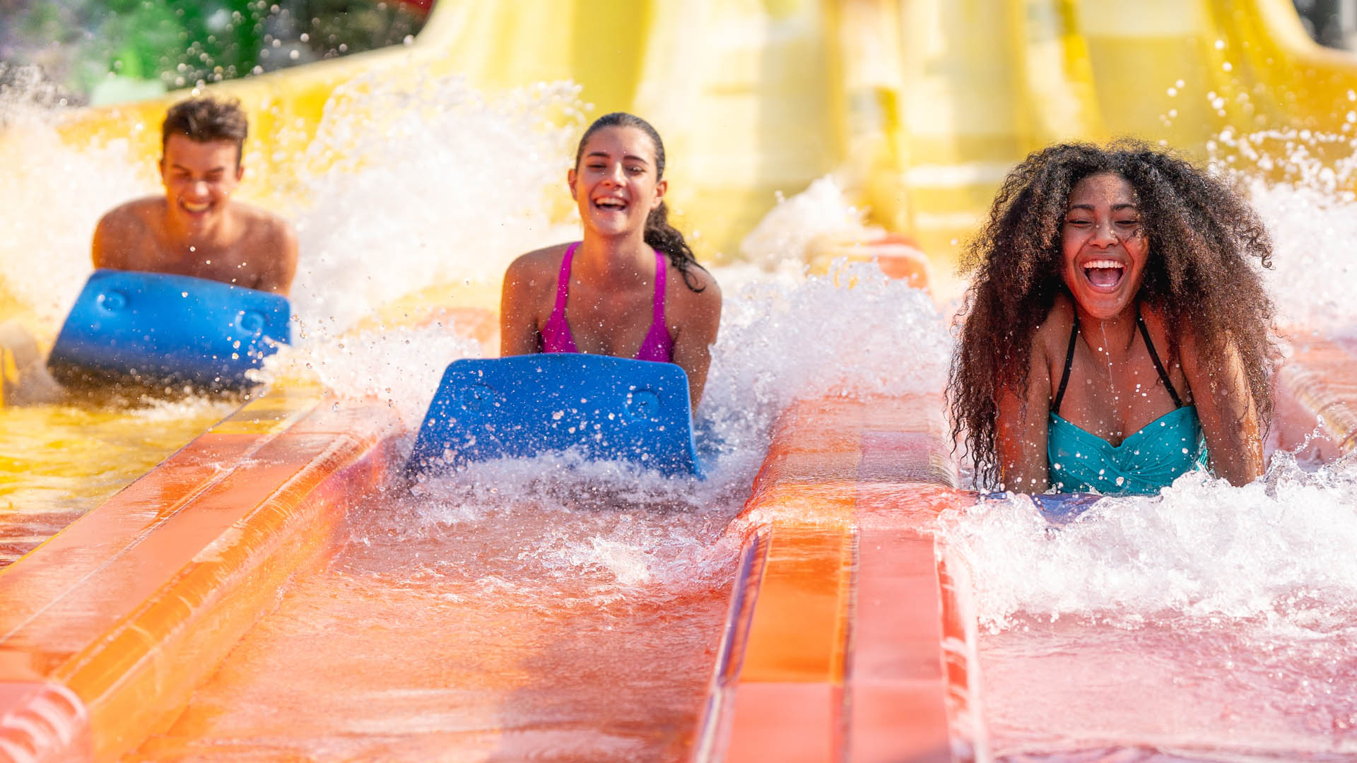 Wet’n Wild Emerald Pointe, the Carolinas' favorite water park, features over 38 slides & attractions with thrills for ALL ages! Get ready to step up to the park’s new dual-drop thriller, Bombs Away.