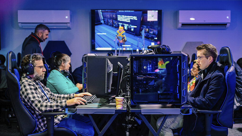 Unreal Engine training at UNCG's Esports Arena