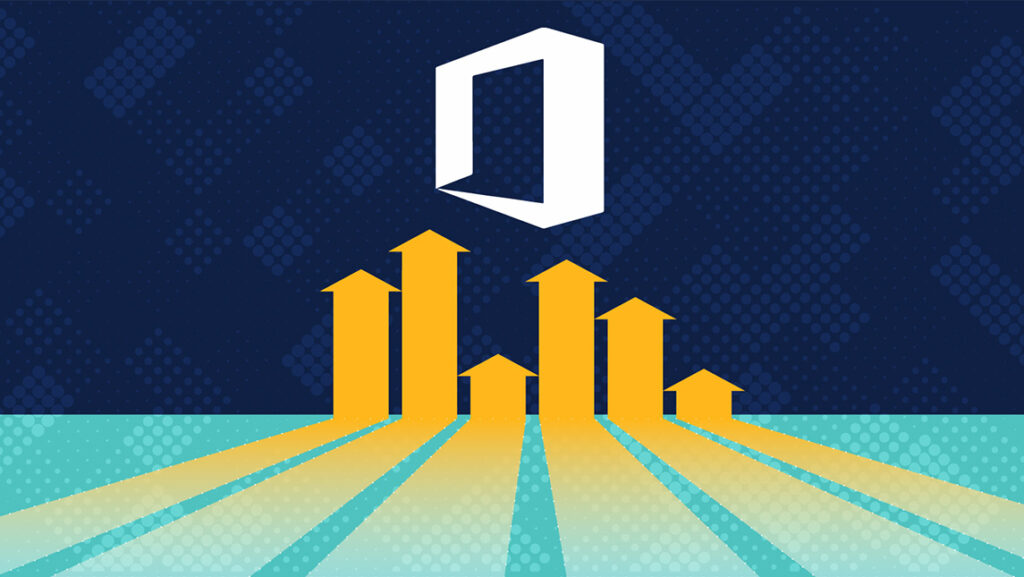 Microsoft Office logo.