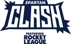 Spartan Clash graphic with Rocket League