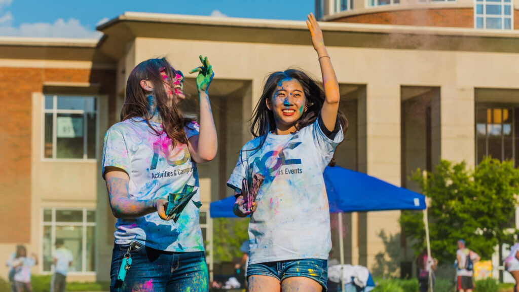 Photos of ACE's Spring Fling event Holi - Festival of Colors
