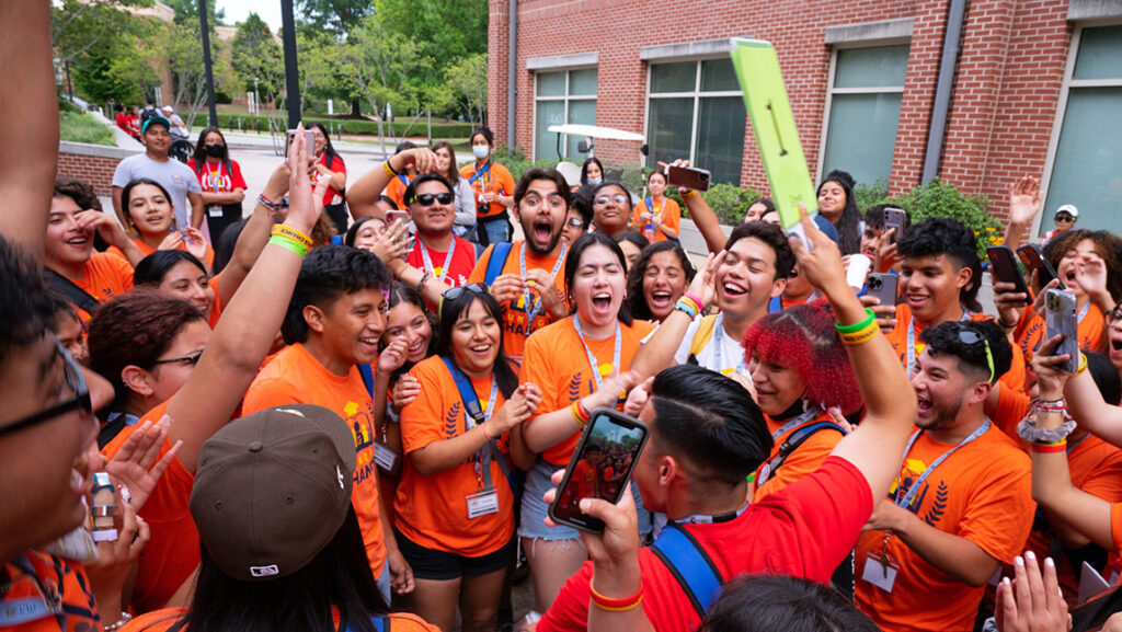 Excited students