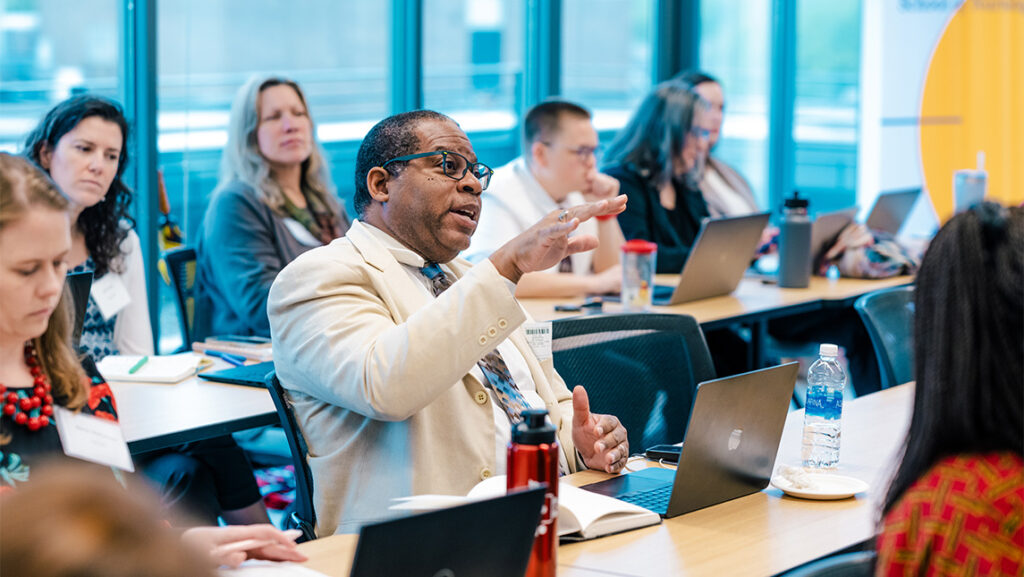 The UNC Faculty Assembly meets in the Nursing Instructional Building.