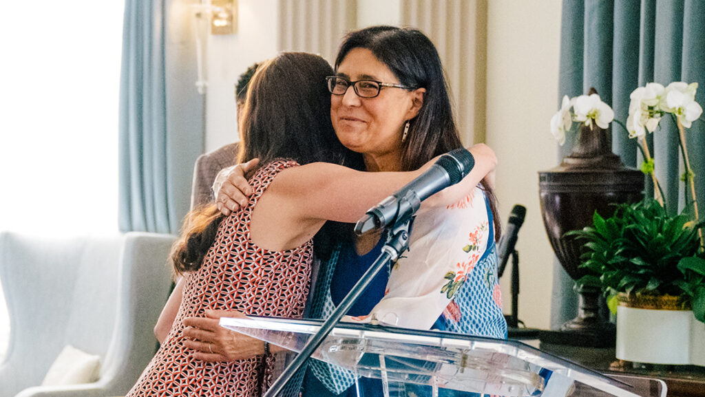 The Faculty Award celebration.