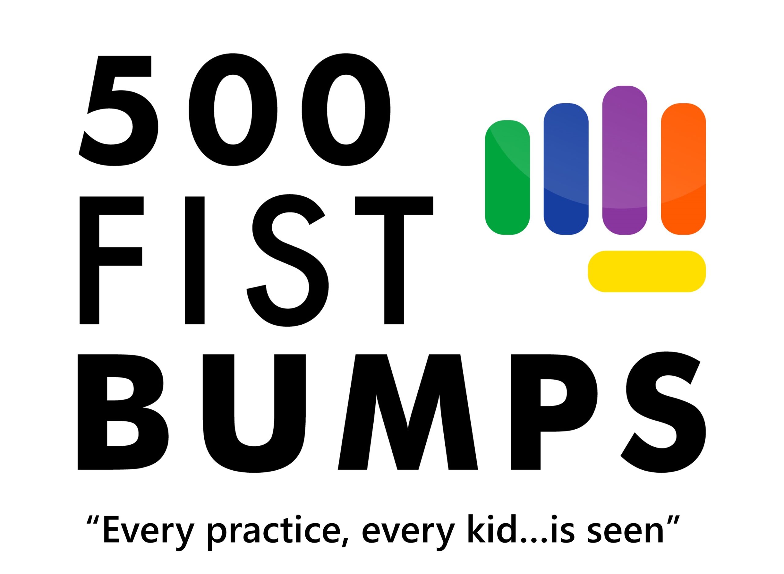 500 Fist Bumps logo