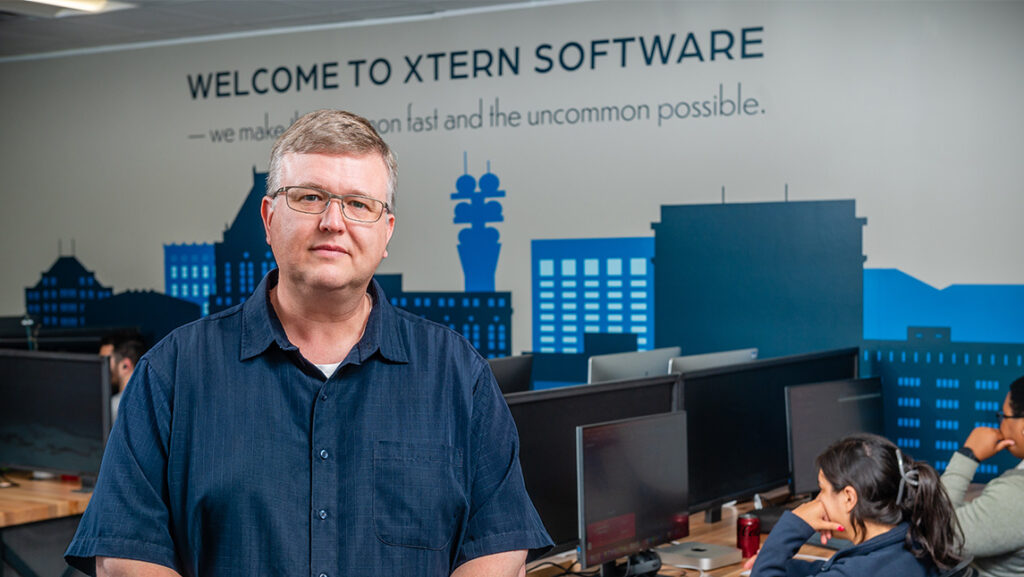UNCG alum and Xtern Software founder Keir Davis