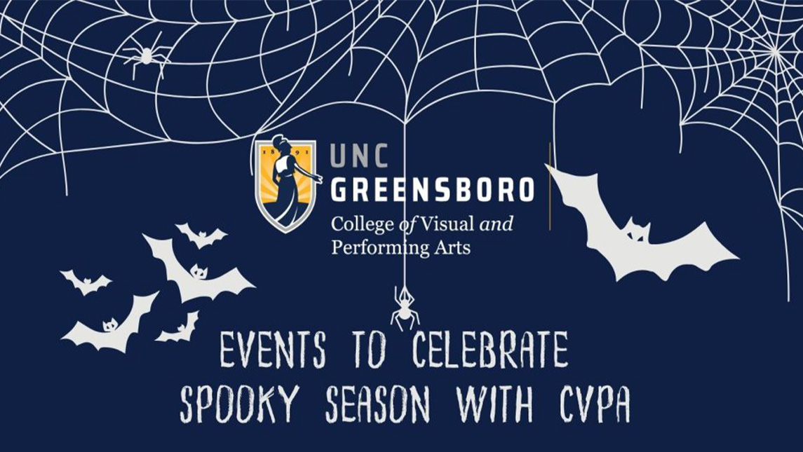CVPA spooky season graphic