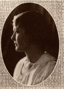 Portrait of Mary Foust.