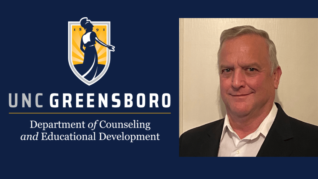 Steven Boul earned both his master’s degree and Ph.D. from UNC Greensboro’s Department of Counseling and Educational Development (CED) and is putting his skills to use by continuing to serve the enlisted men and women as well as their families as a military and family life counselor.