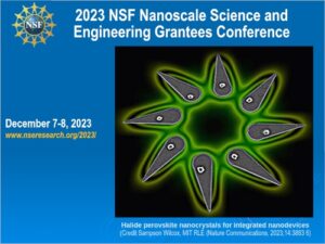 2023 NSF Nanoscale Science and Engineering Grantees Conference graphic.