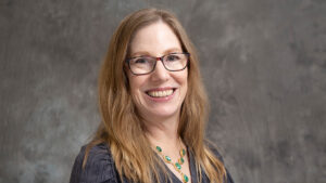 Dr. Amy Adamson, Interim Dean of the UNCG College of Arts and Sciences.