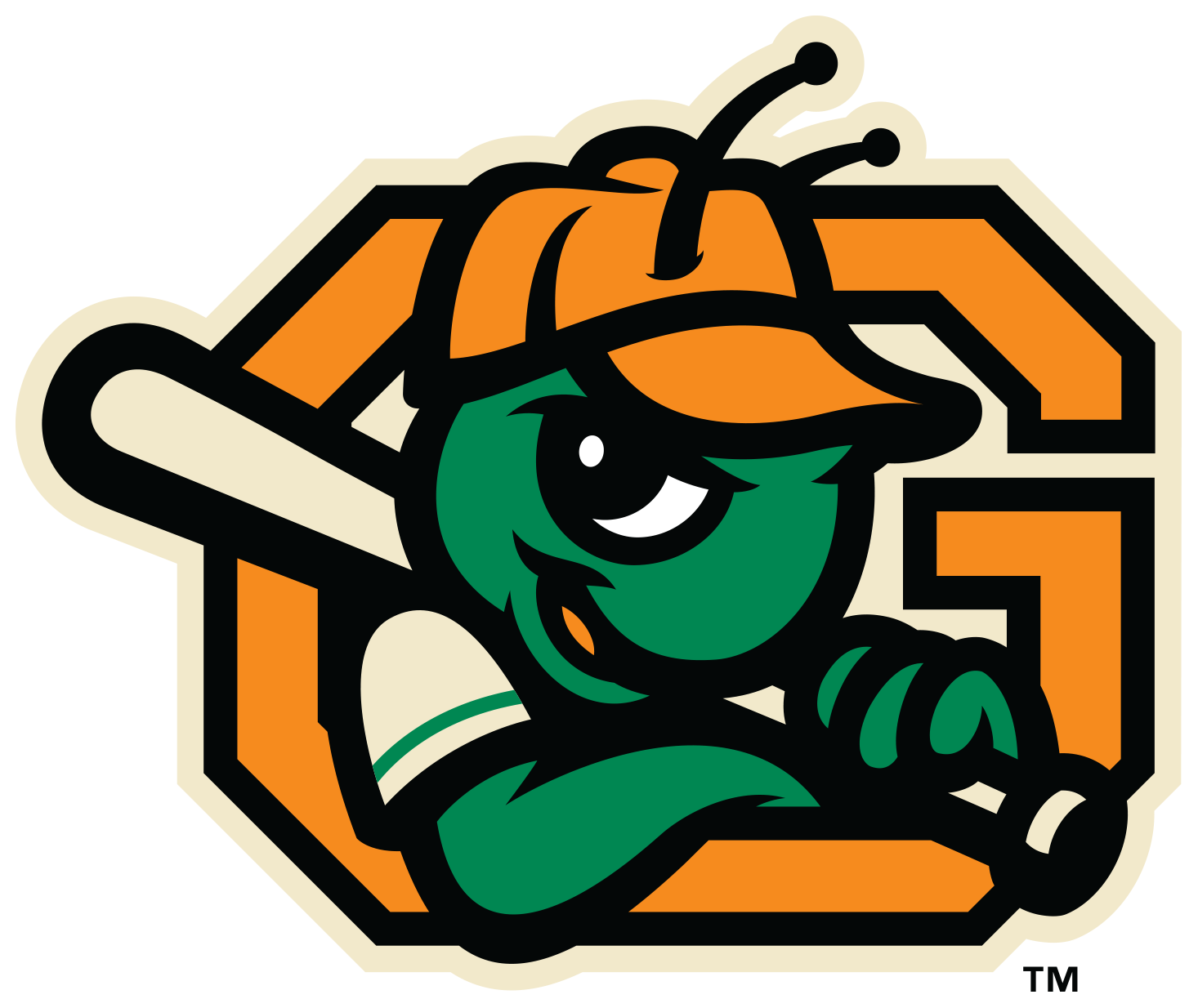 Greensboro Grasshopper logo