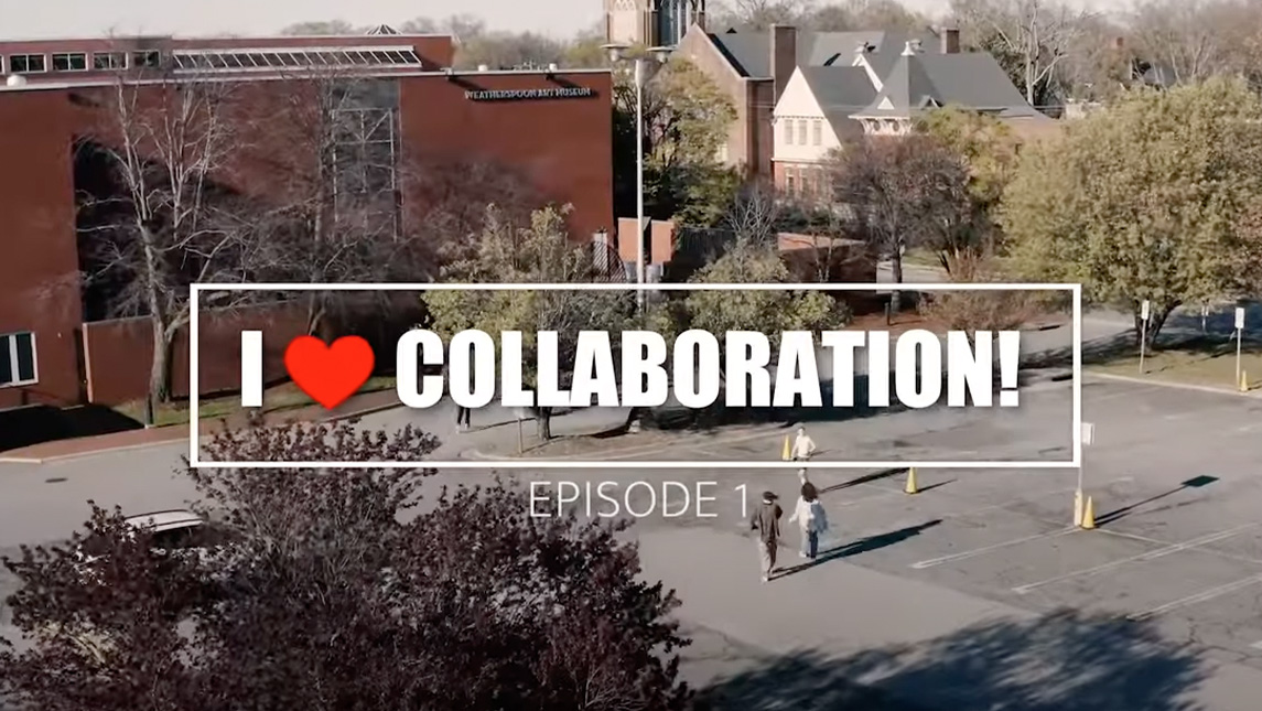 Screenshot from the UNCG I Love Collaboration web series
