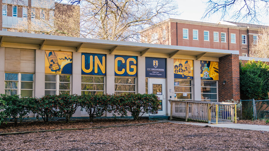 UNCG Child Care Education Program building 