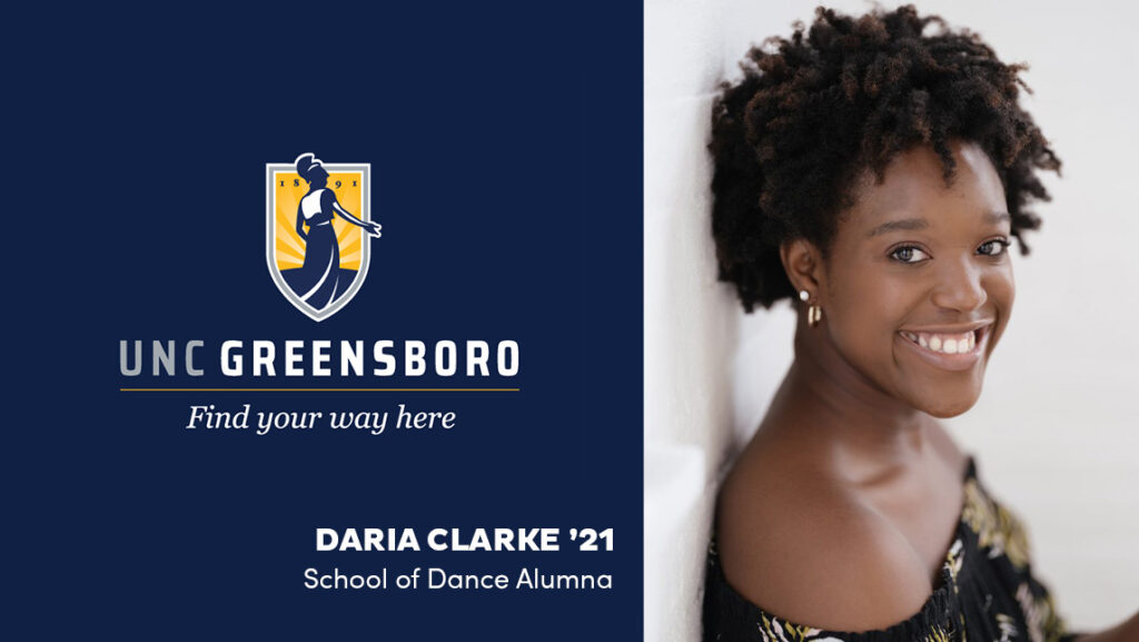 UNCG alumna Daria Clarke
