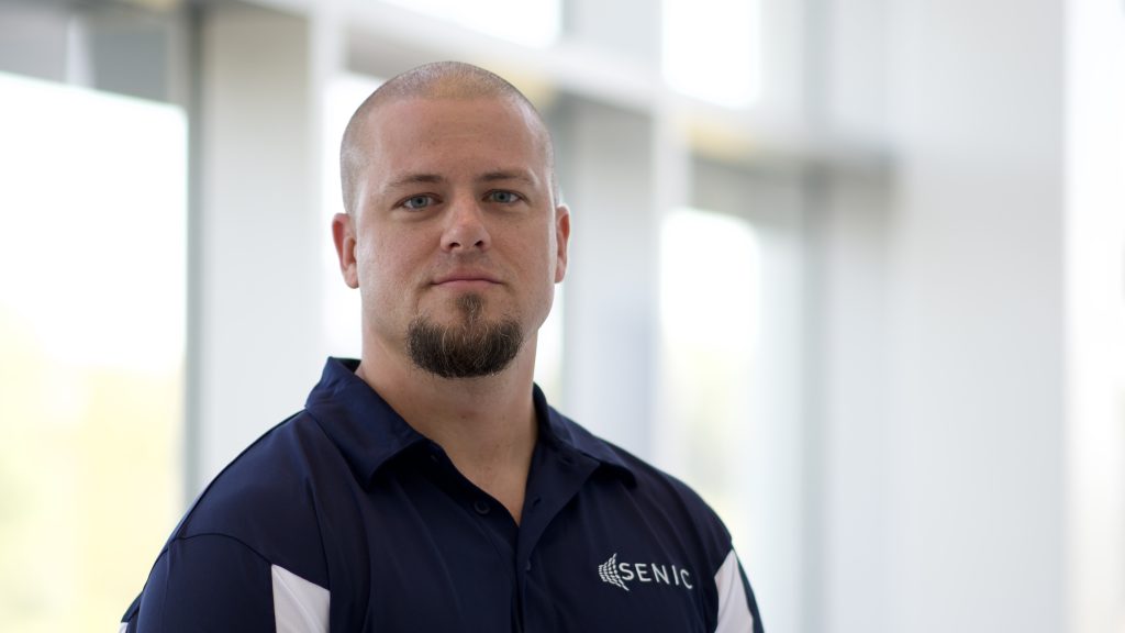 JSNN research assistant Kyle Nowlin.