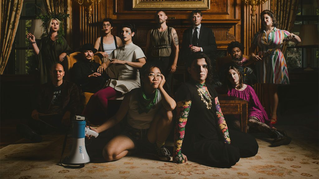 Promotional image of band "Roomful of Teeth."