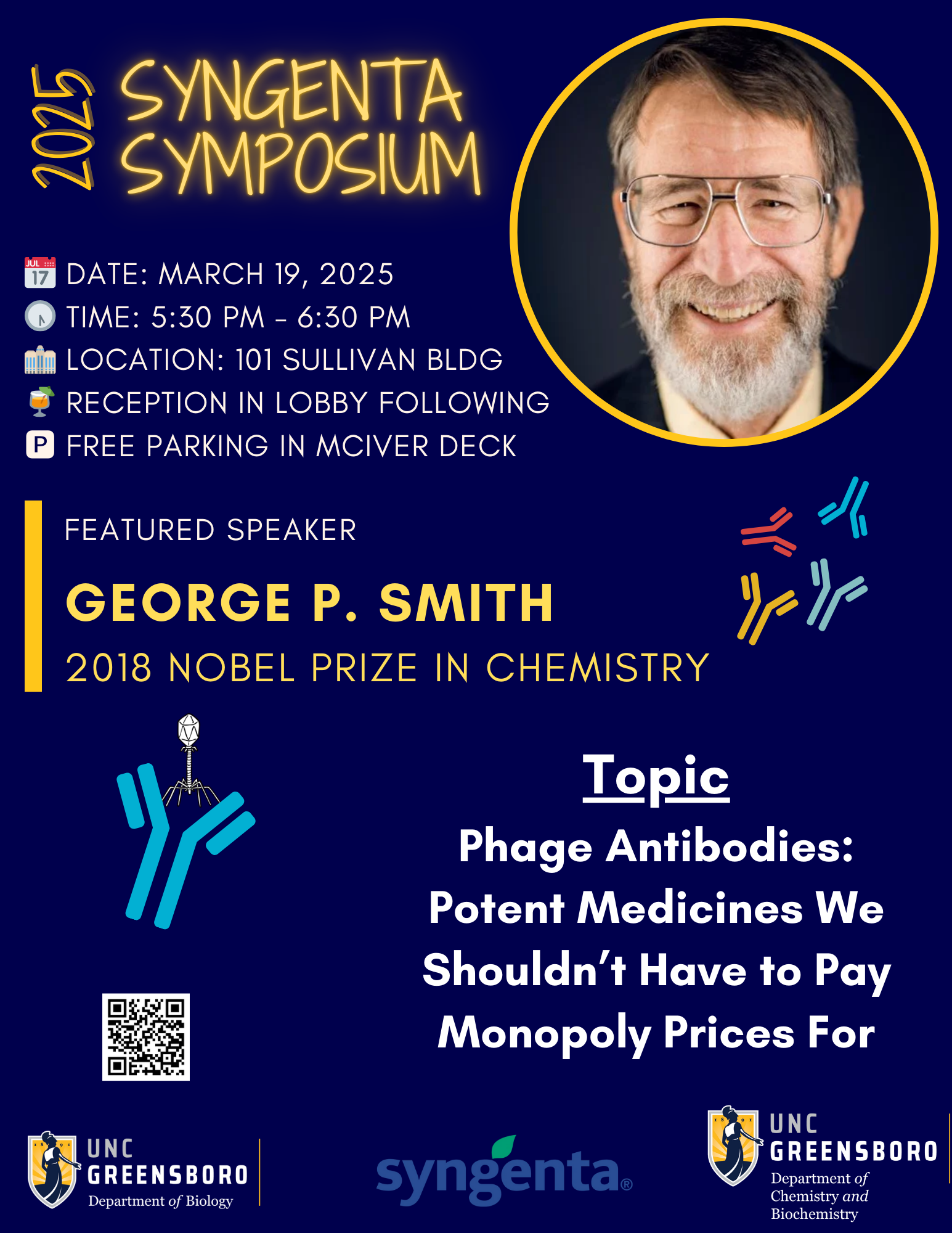 Flyer with this event's information