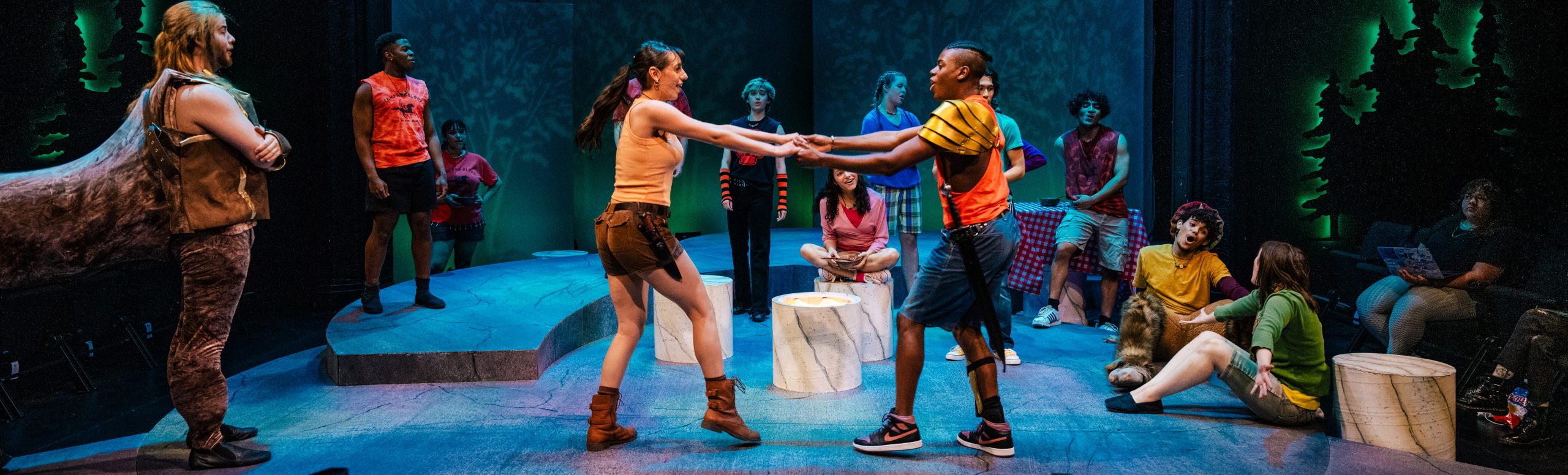 Drama, BFA banner, The Lightning Thief production