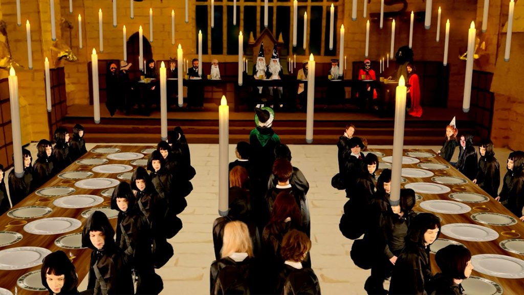 A still of fan film "Harry Potter and the Stone"