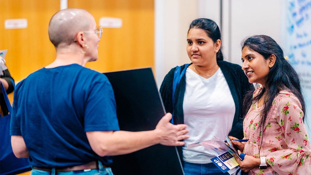 UNCG's Be Well Stay Well tables.